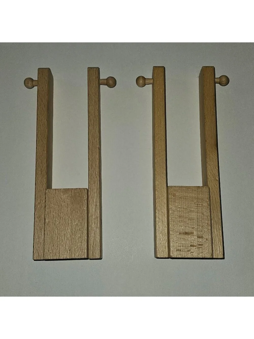 2 Wooden Suspension Bridge Support 8